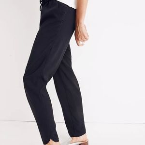 Madewell Black Track Trousers